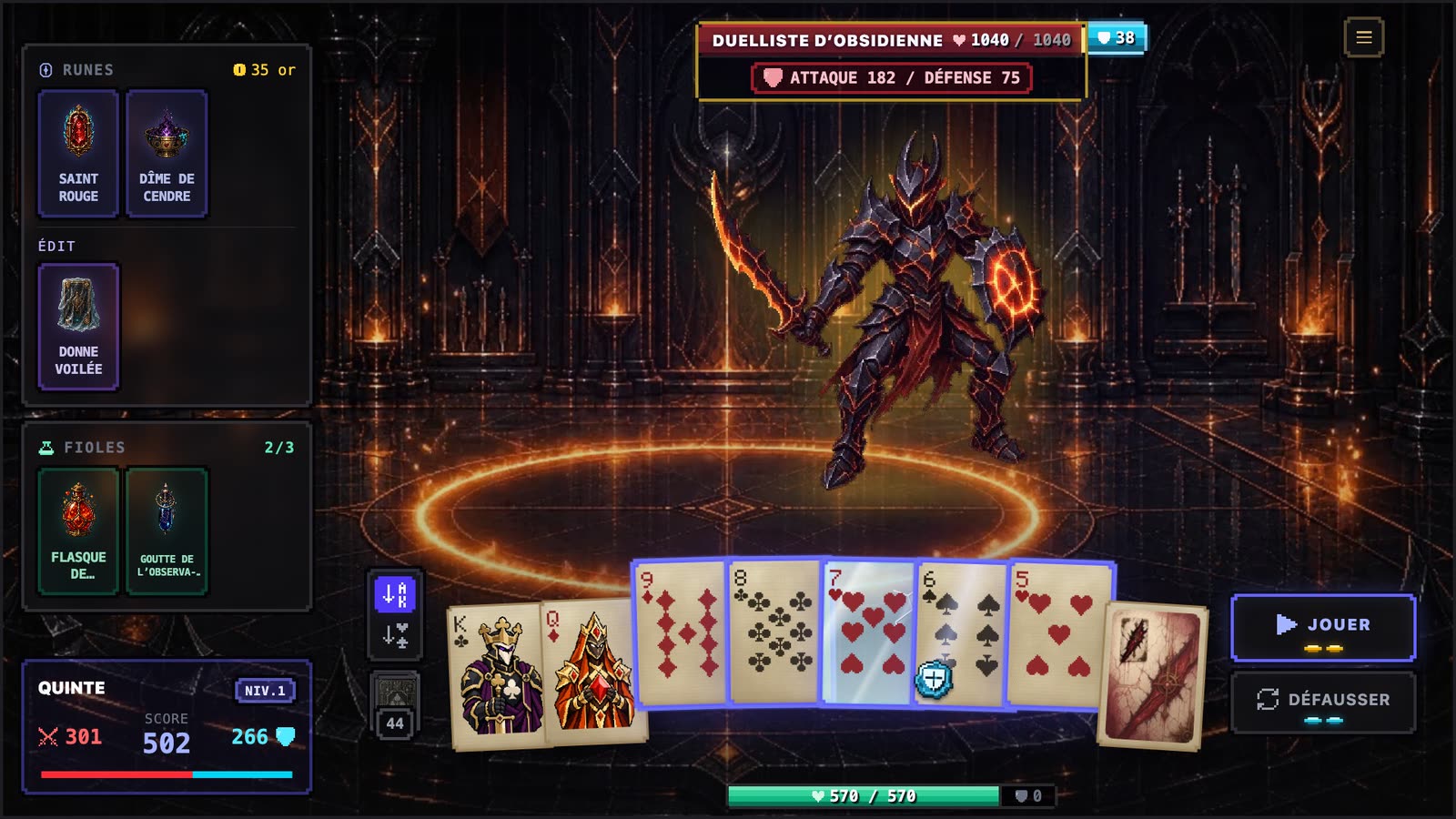 Capture d'écran de Card Slay 6
