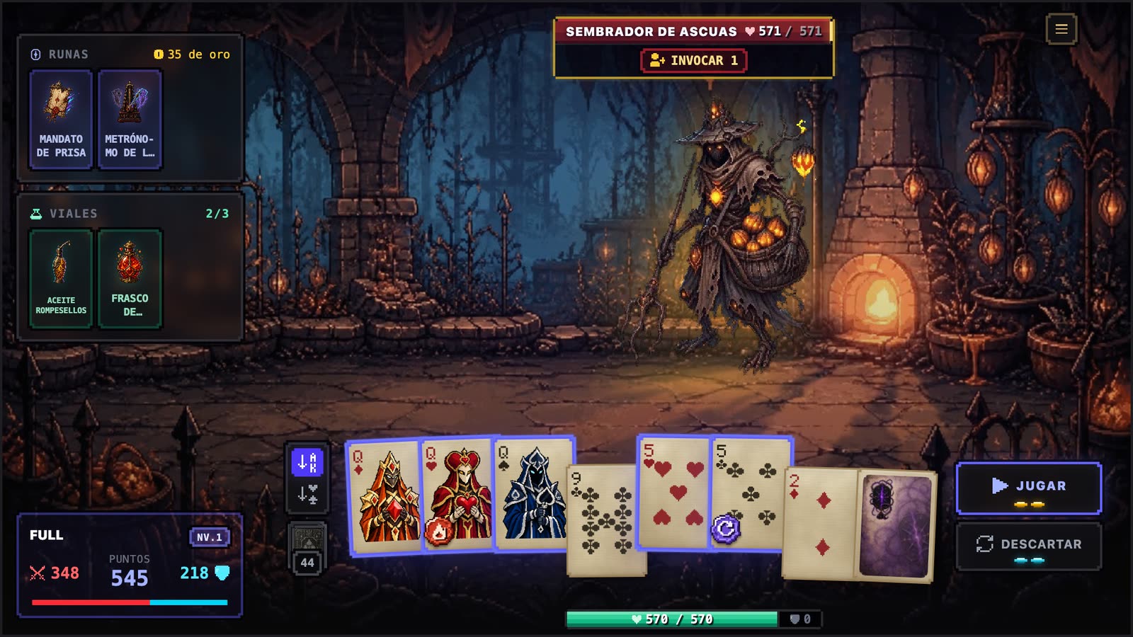 Captura de pantalla de Card Slay 8