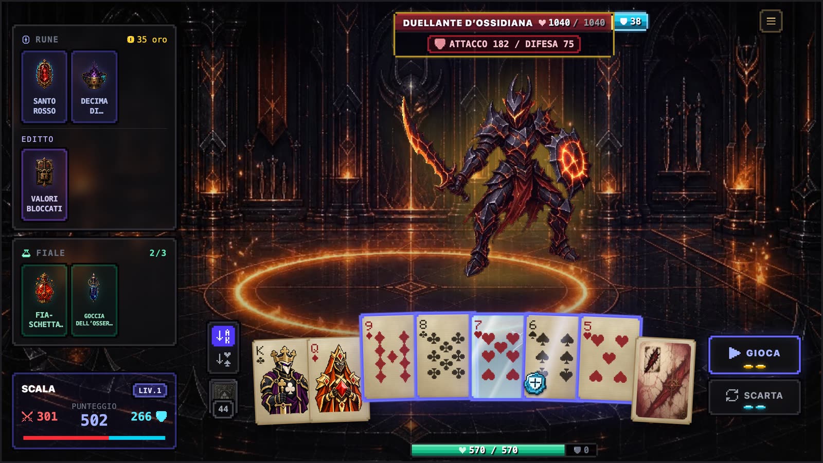Screenshot di Card Slay 6