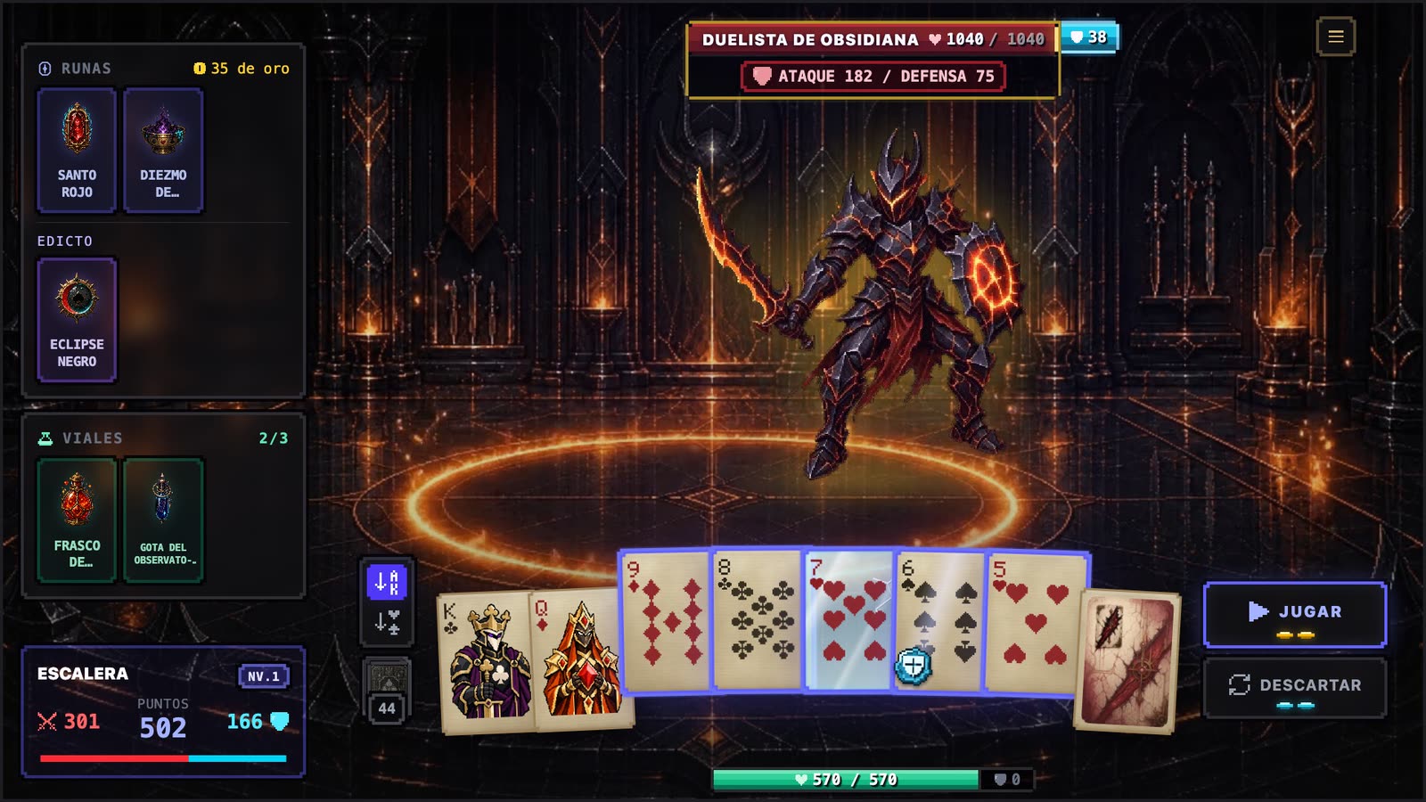 Captura de pantalla de Card Slay 6