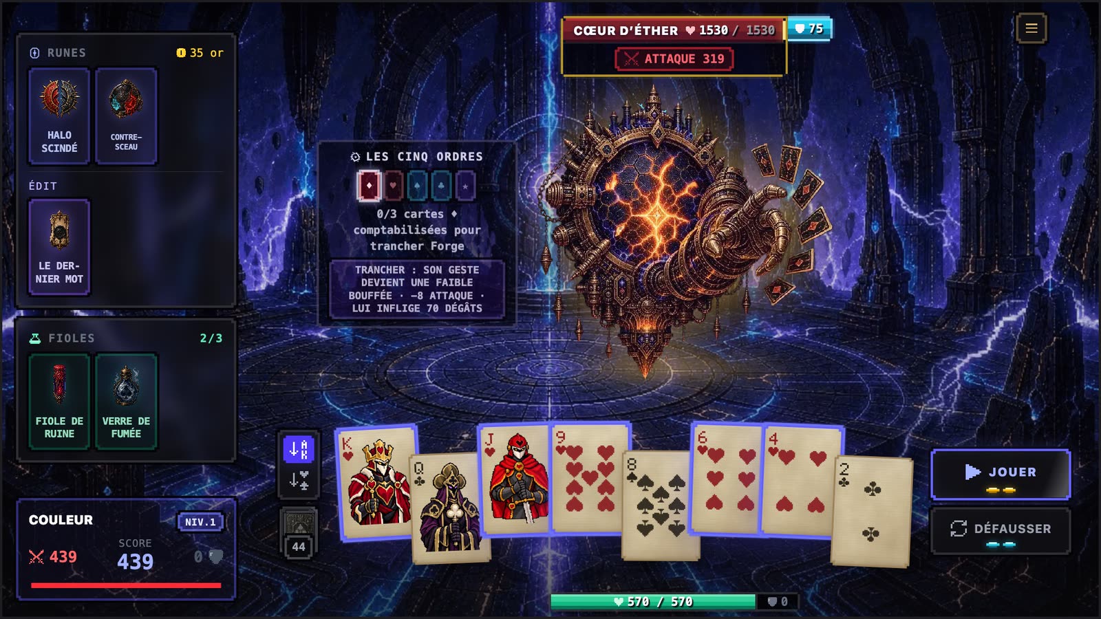 Capture d'écran de Card Slay 3