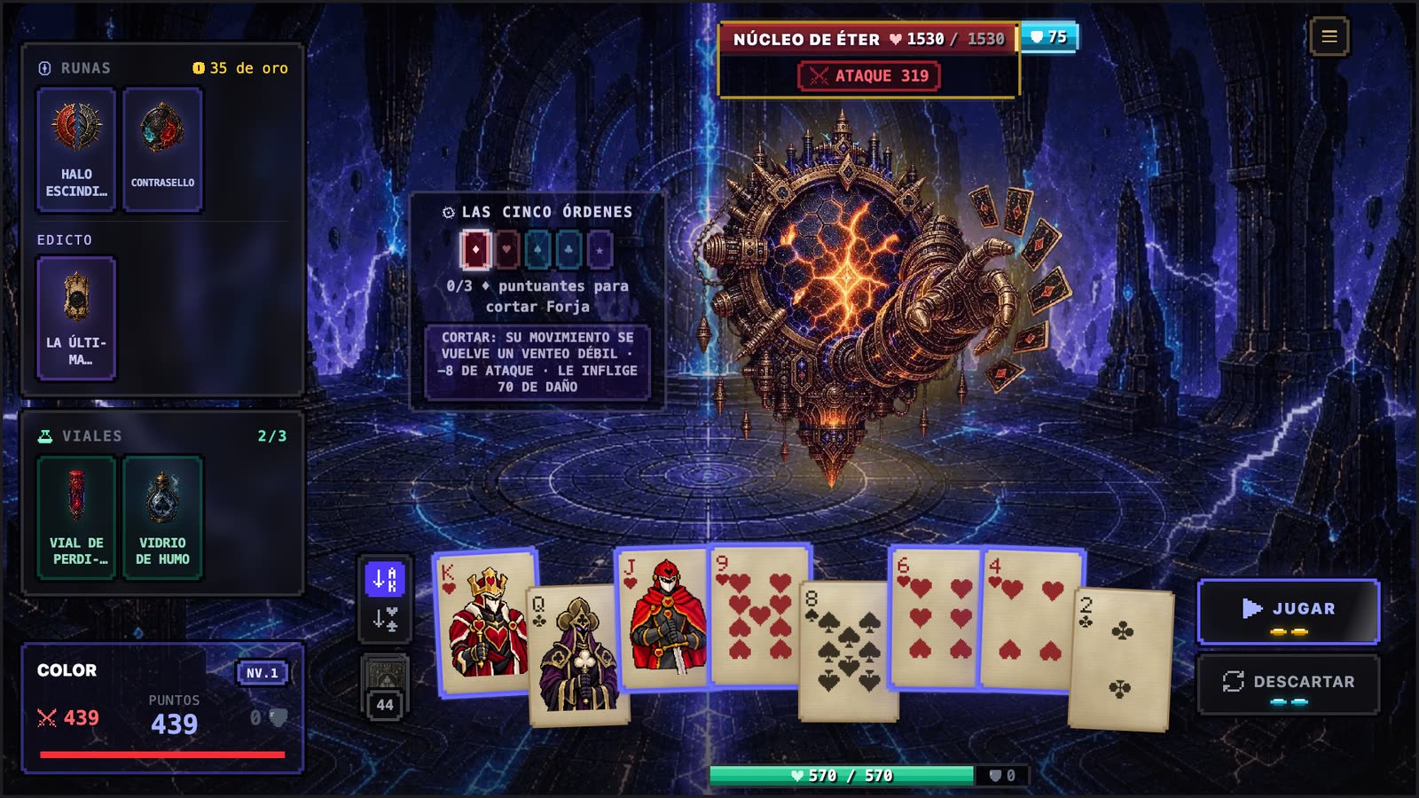 Captura de pantalla de Card Slay 3