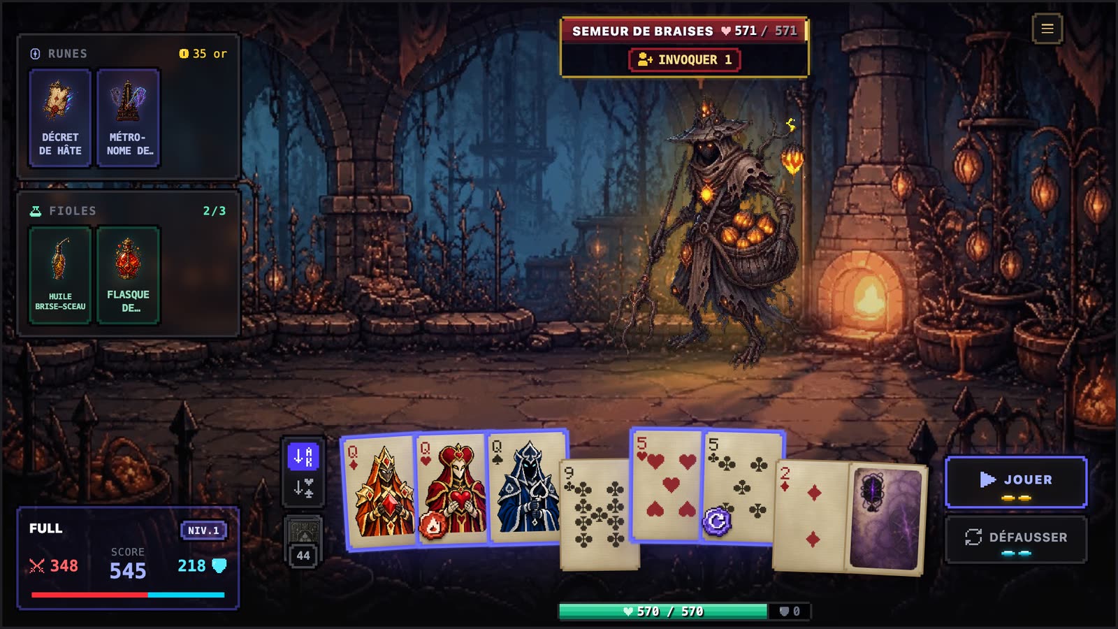 Capture d'écran de Card Slay 8
