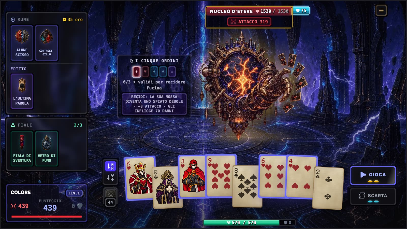Screenshot di Card Slay 3